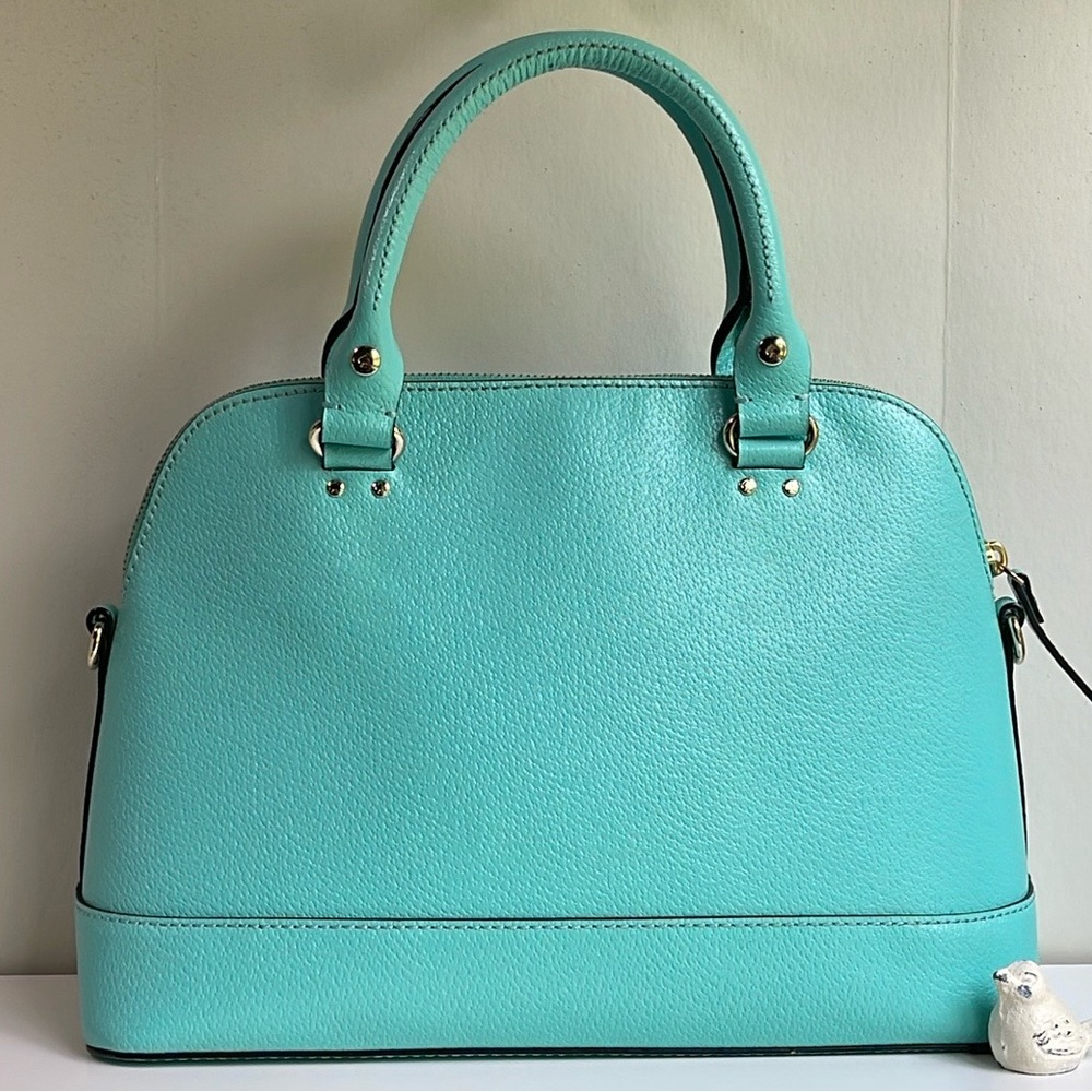 Kate Spade ♠️ Genuine Leather Satchel Crossbody - Picture 5 of 17